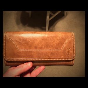 Frye trifold wallet